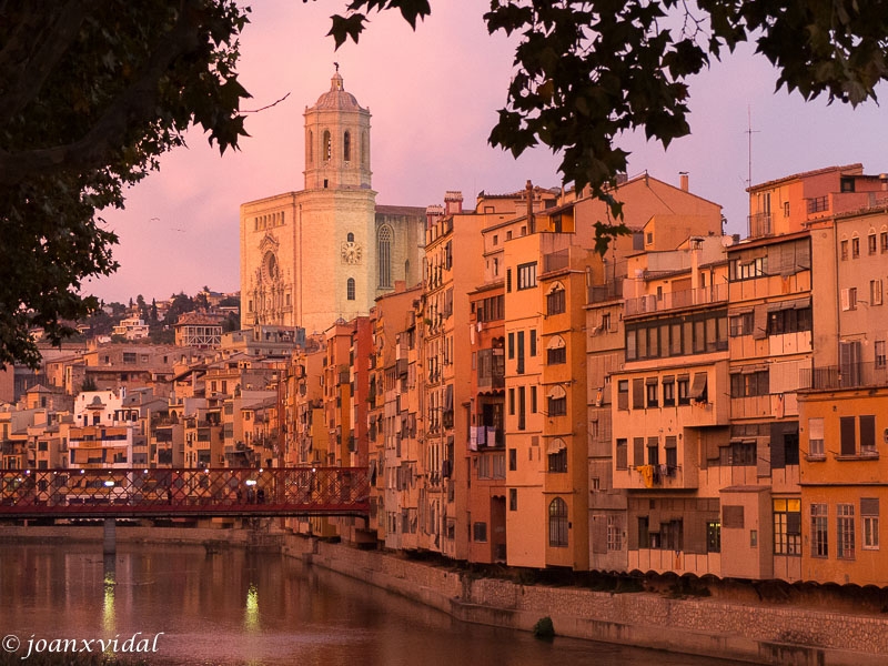 atardecer en Girona