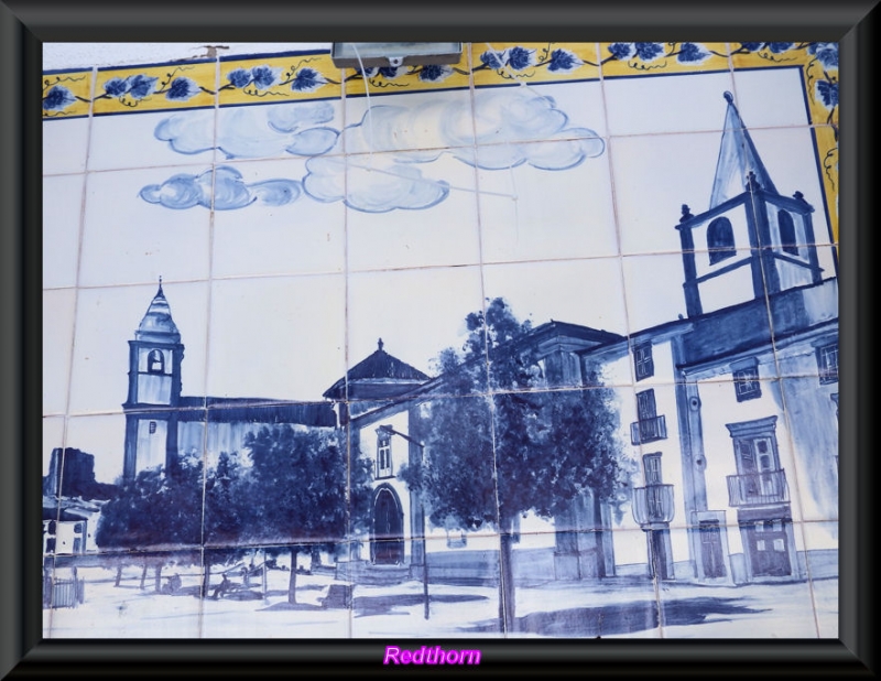 As era Castelo de Vide, a principios siglo XX, en azulejos