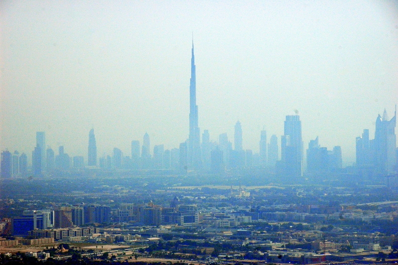 Dubai. Desde el avion