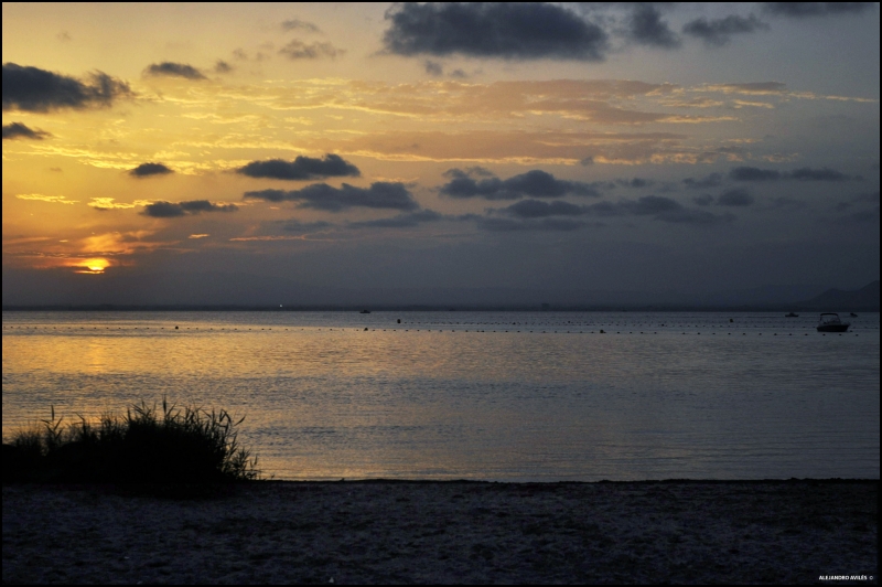 Atardecer en el Mar Menor