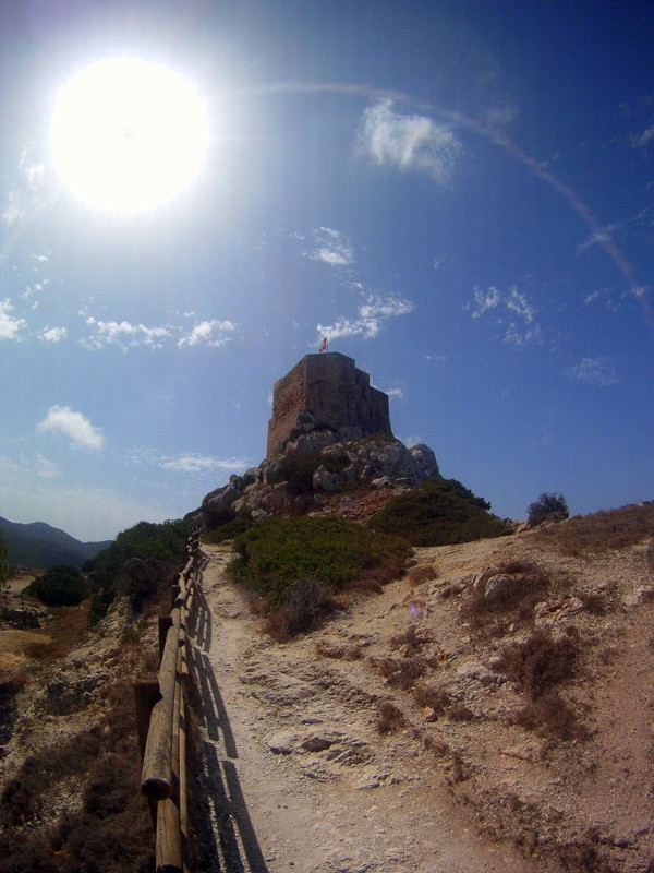 Subiendo al castillo