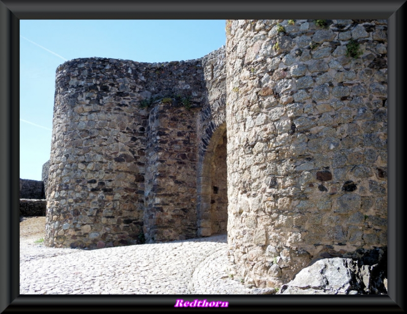 Cubos de la muralla del castillo